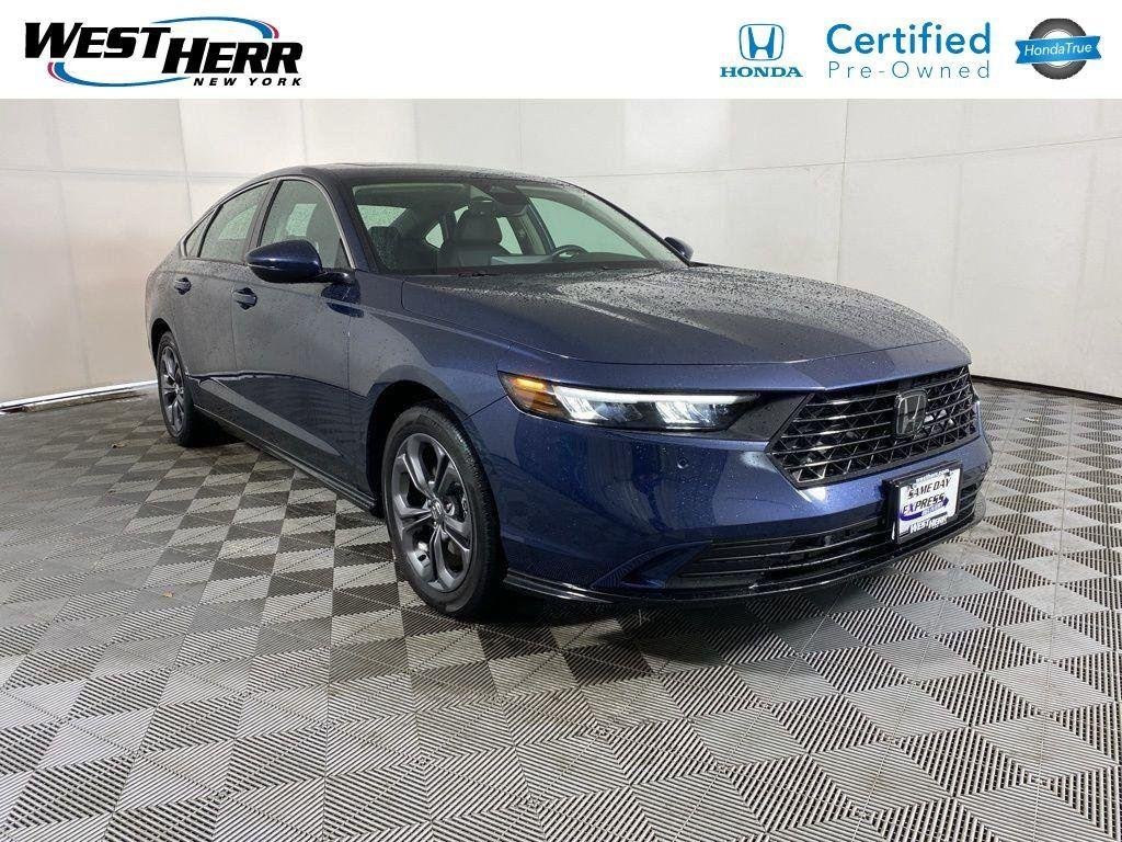 Certified Used 2024 Canyon River Blue Metallic Honda EX-L image 10