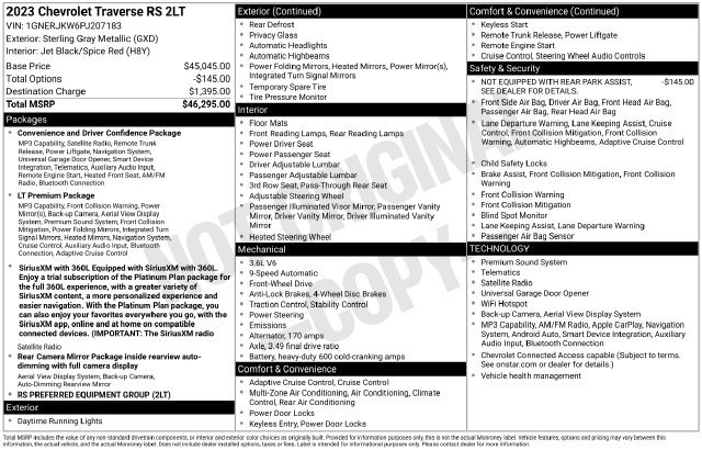 Used 2023 Gray Chevrolet RS image 26