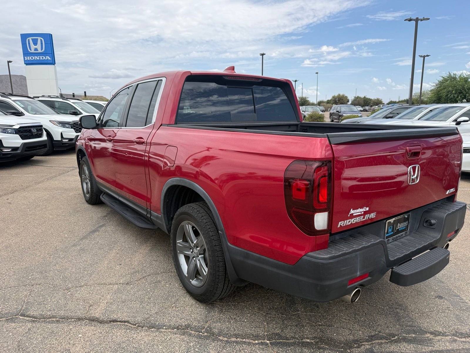 Certified Used 2023 Radiant Red Metallic II Honda RTL image 9