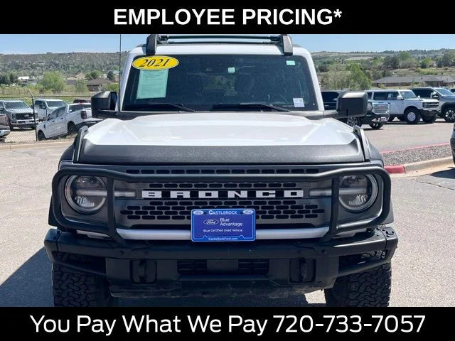 Used 2021 White Ford Badlands image 10