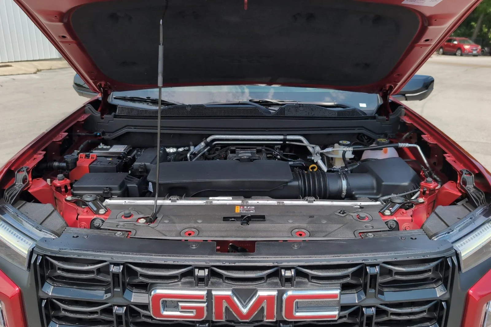 New 2026 Volcanic Red Tintcoat GMC Elevation image 28