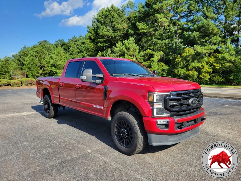 Used 2022 Red Ford Lariat image 9
