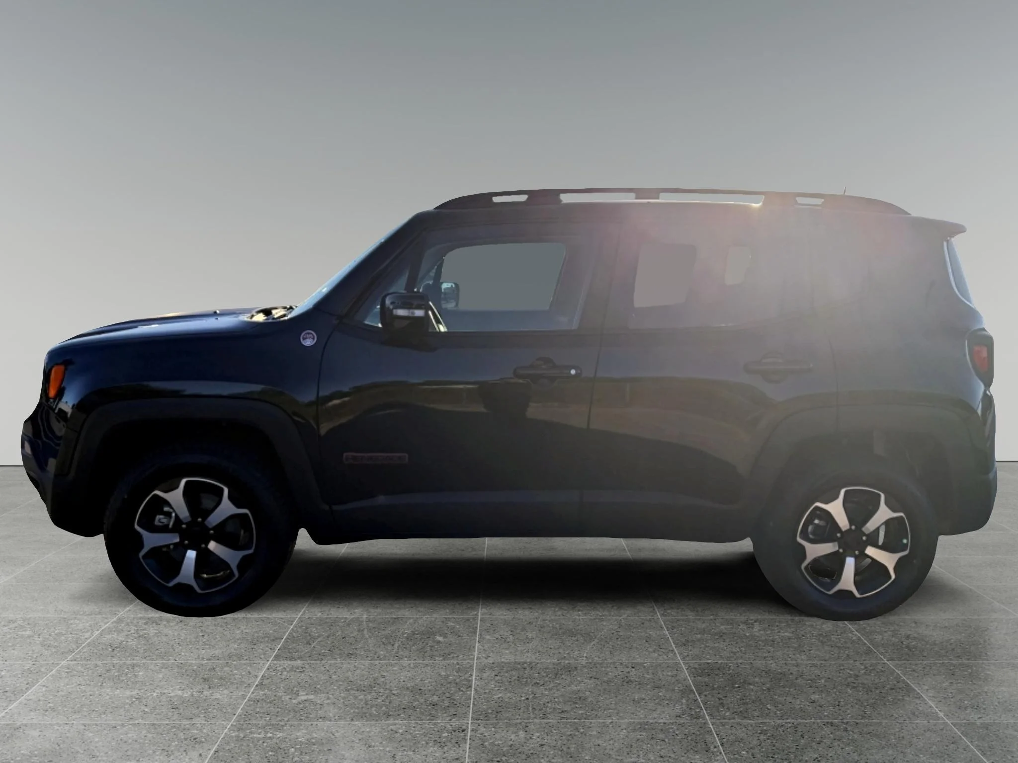 Used 2022 Black Clearcoat Jeep Trailhawk image 2