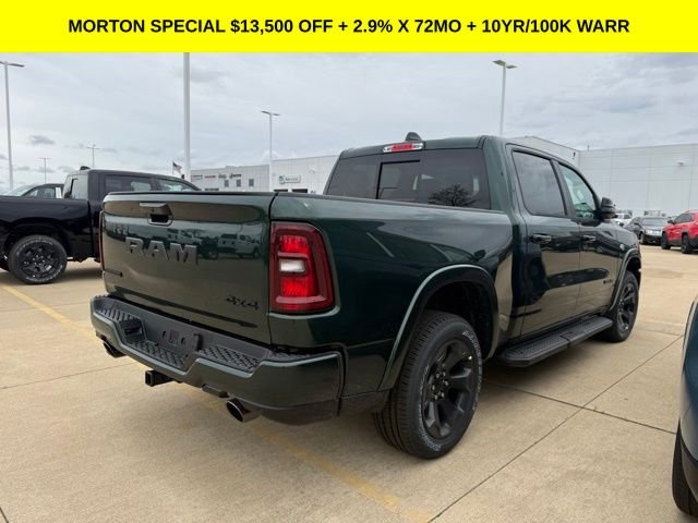 New 2026 Serrano-Green Metallic Exterior Paint Ram Big Horn/Lone Star image 10