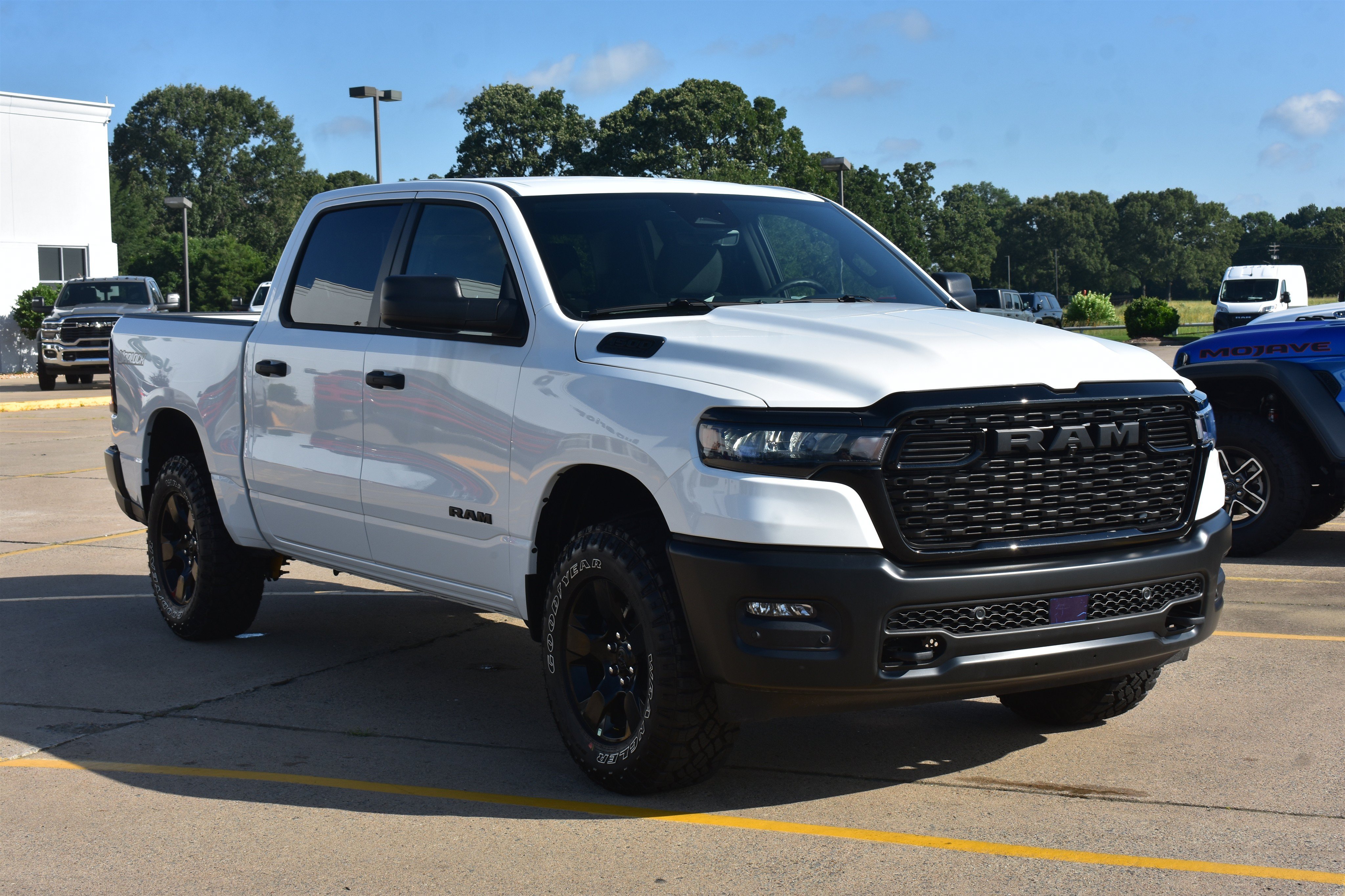 New 2026 Bright White Clear-Coat Exterior Paint RAM Warlock image 3