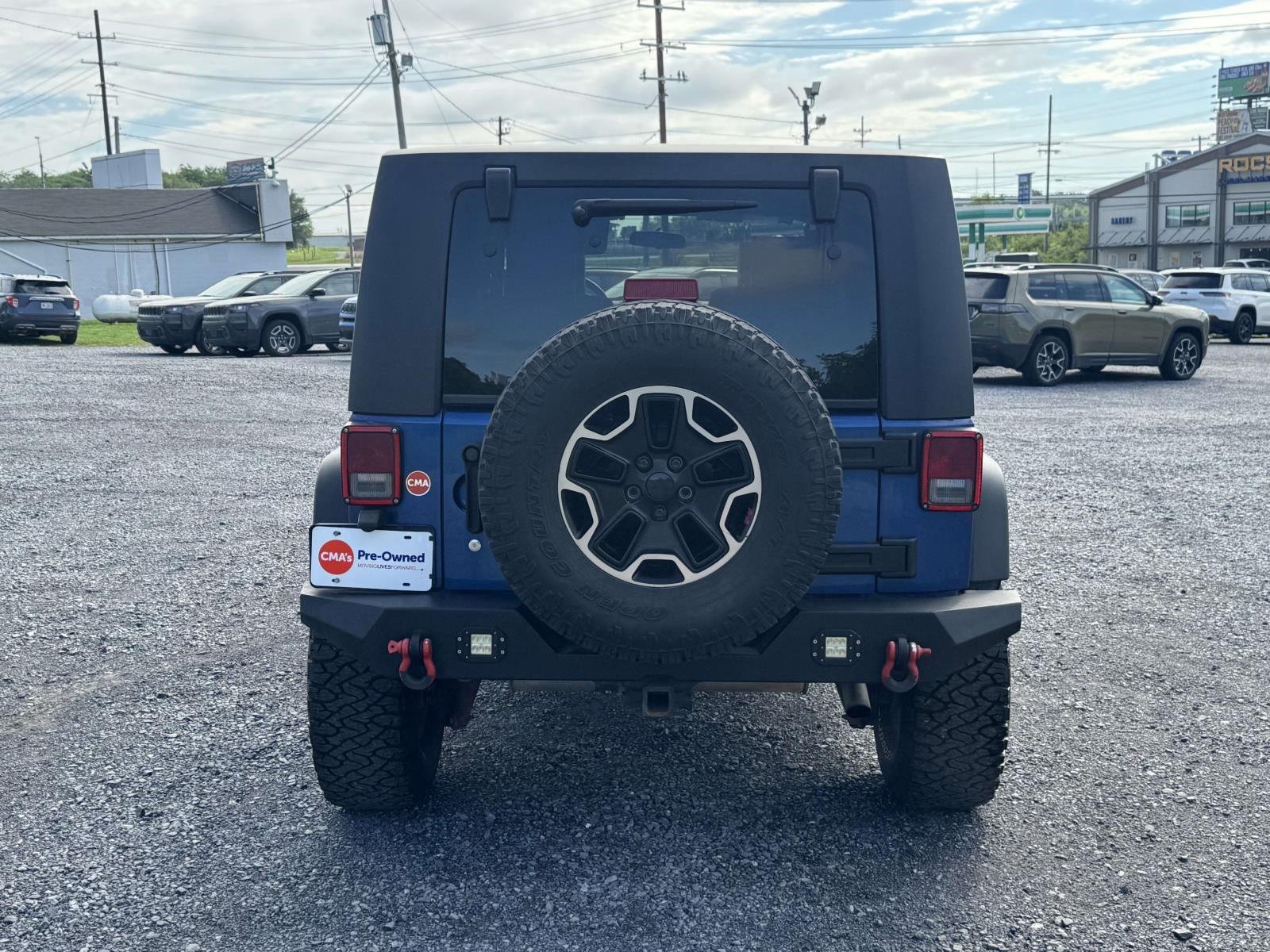 Used 2009 BLUE Jeep Rubicon image 22