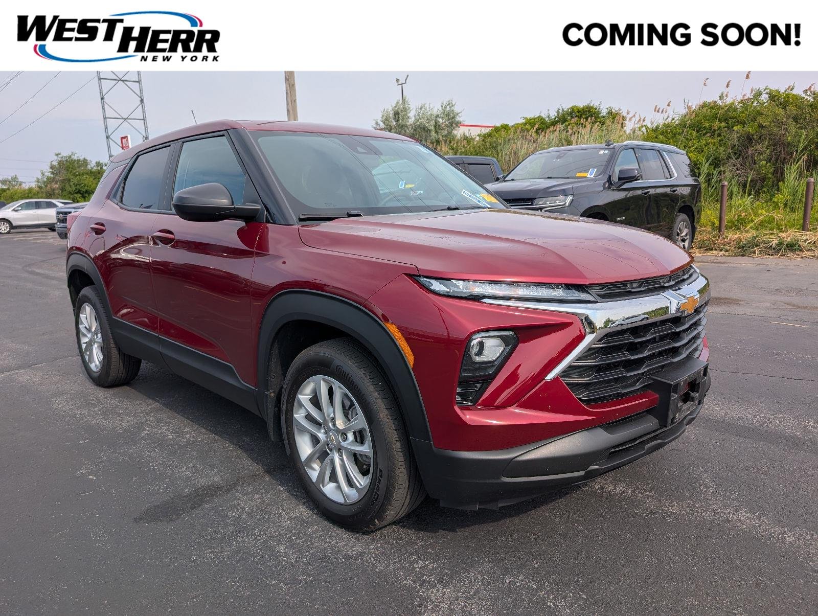 Used 2025 Crimson Metallic Chevrolet LS image 1