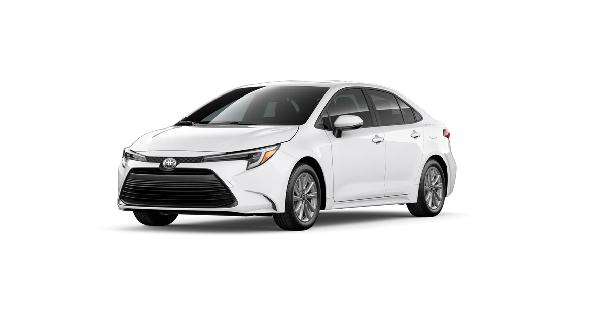 New 2026 Ice Cap Toyota Hybrid XLE image 1