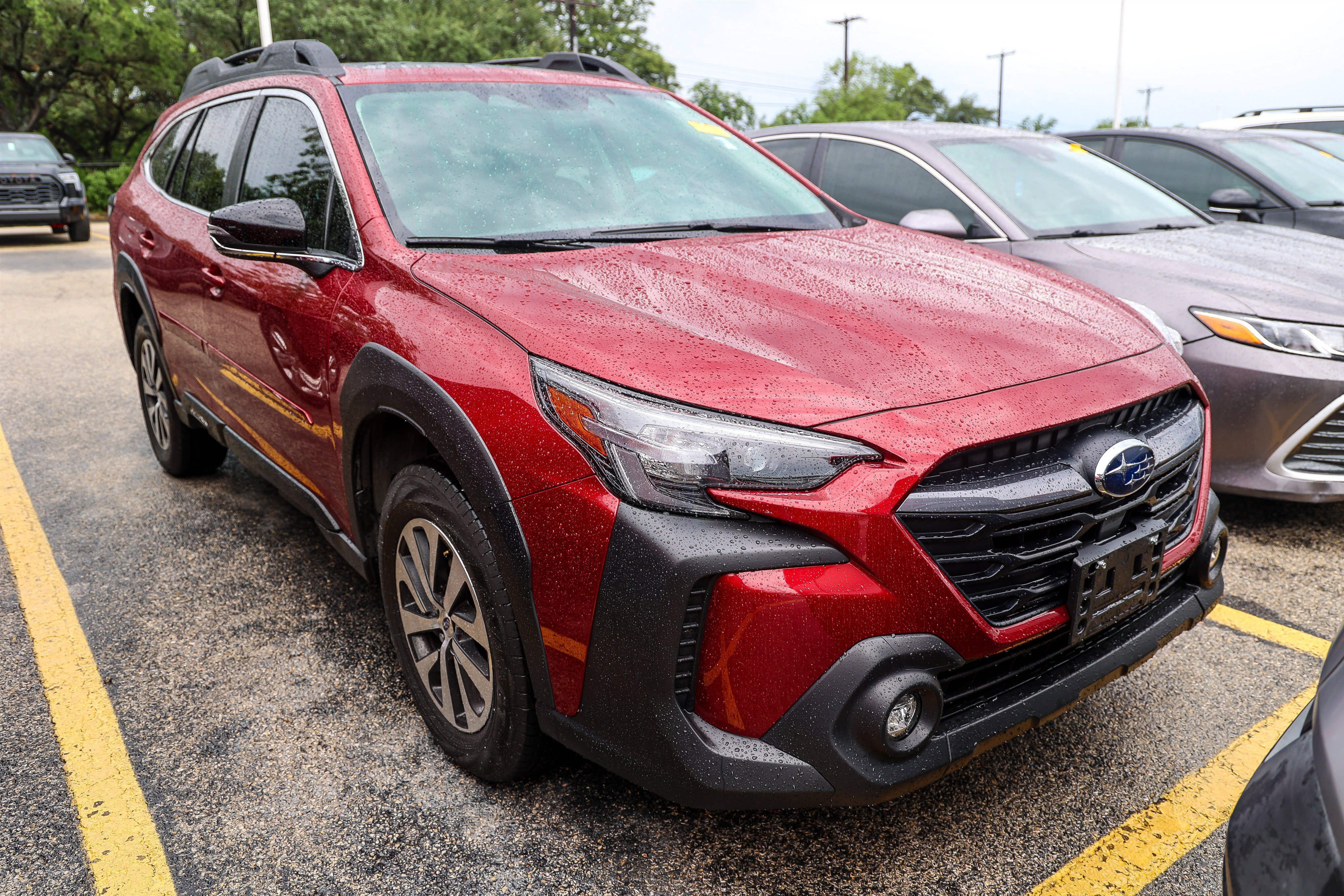 Used 2025 Crimson Red Pearl Subaru Premium image 4
