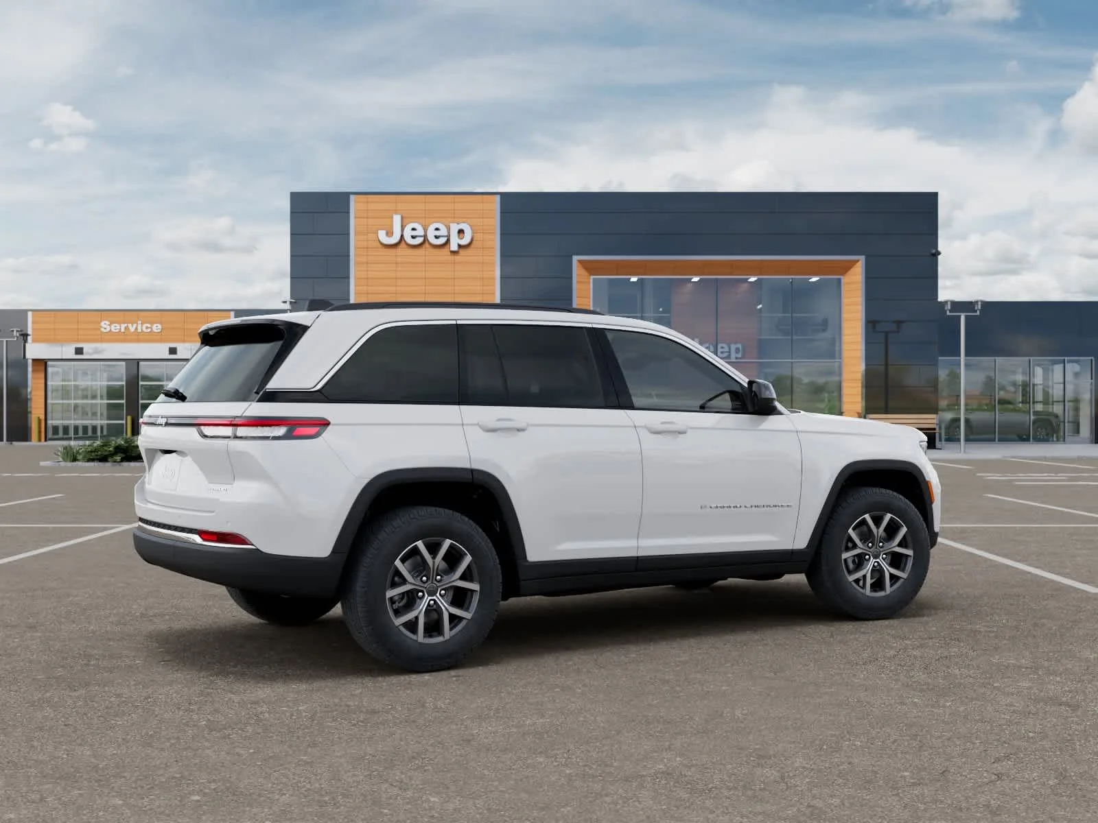 New 2027 Bright White Clearcoat Jeep Laredo X image 4