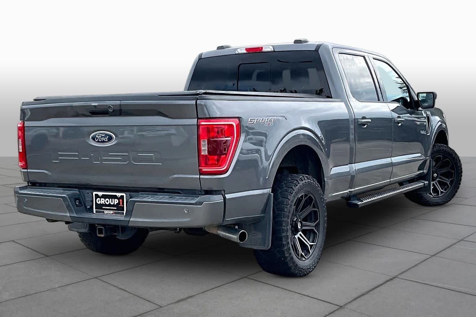 Used 2021 Carbonized Gray Metallic Ford XLT image 13