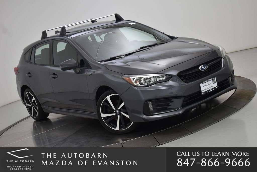Used 2022 Subaru Impreza Sport with VIN 4S3GTAM66N3716224 for sale in Evanston, IL