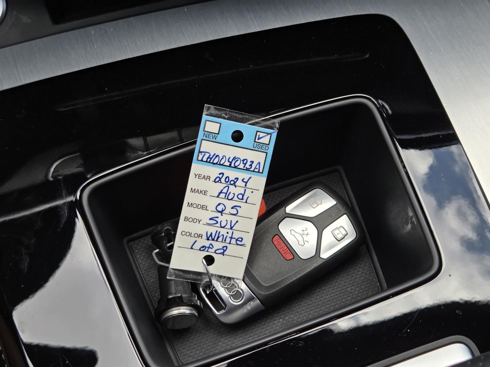 Used 2024 Glacier White Metallic Audi S line Prestige image 44