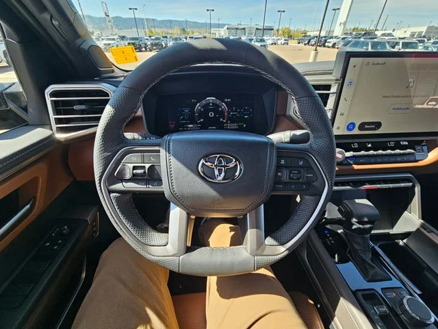 New 2026 Midnight Black Metallic Toyota Tundra 1794 Edition image 11