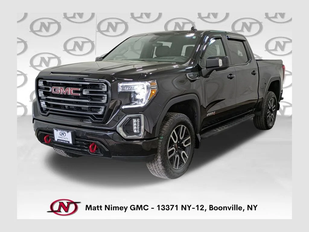Used 2021 Black GMC AT4 image 1