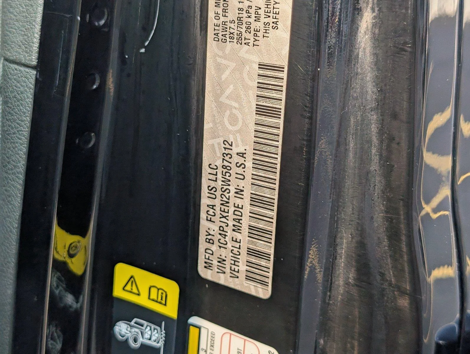 Used 2025 Black Clearcoat Jeep Sahara image 12