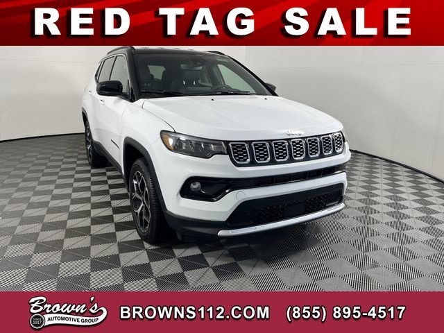 New 2026 Bright White Clear-Coat Exterior Paint Jeep Limited image 1