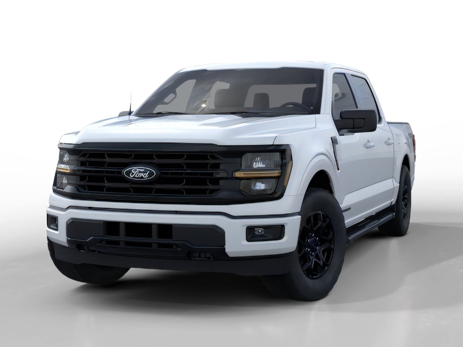 New 2026 Oxford White Ford XLT Hybrid image 2