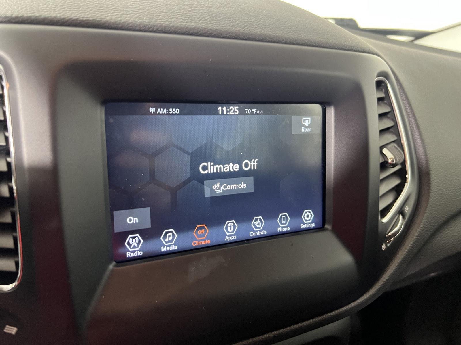 Used 2021 White Clearcoat Jeep Latitude image 17