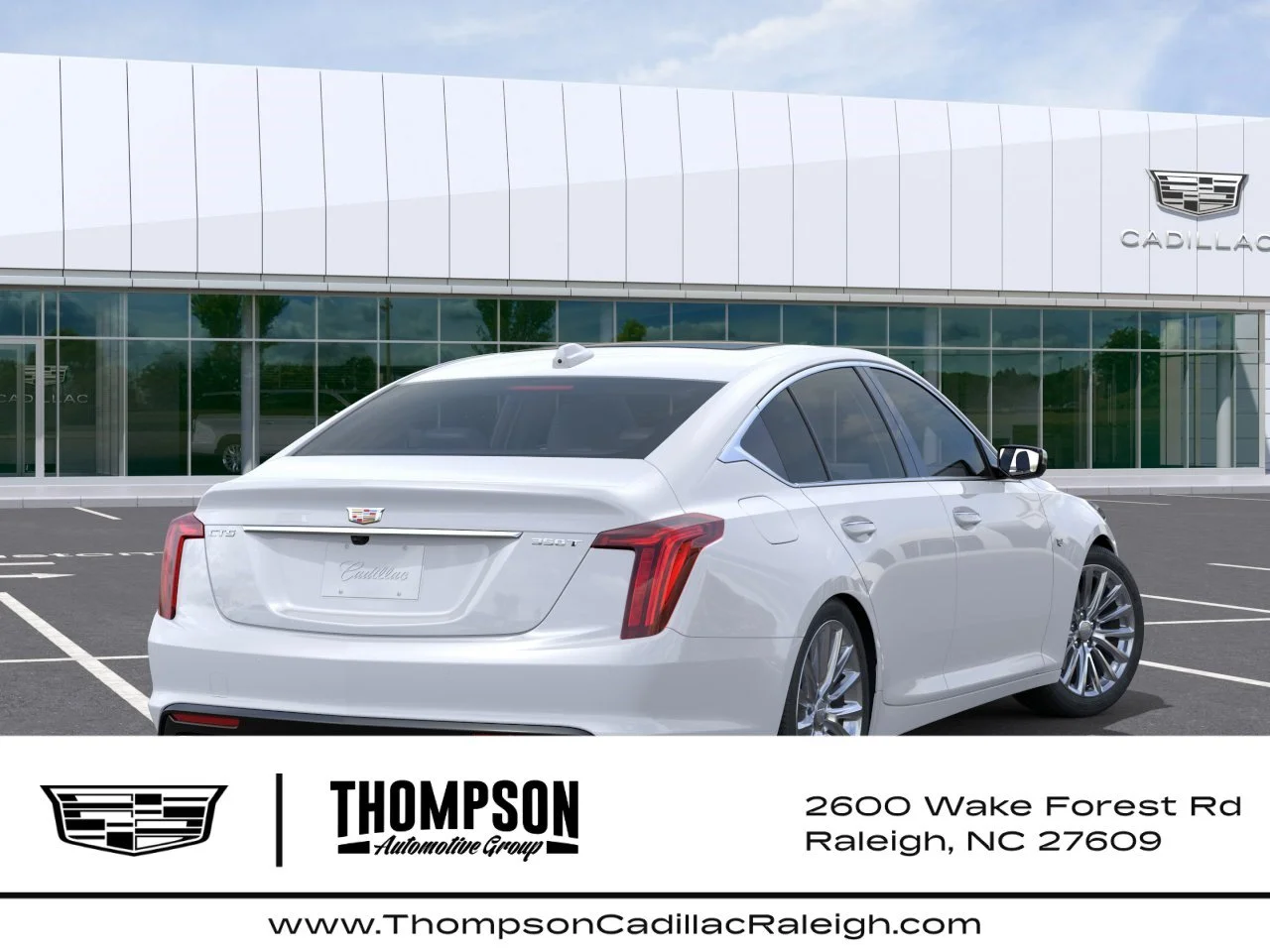 New 2026 Vibrant White Tricoat Cadillac Premium Luxury image 4