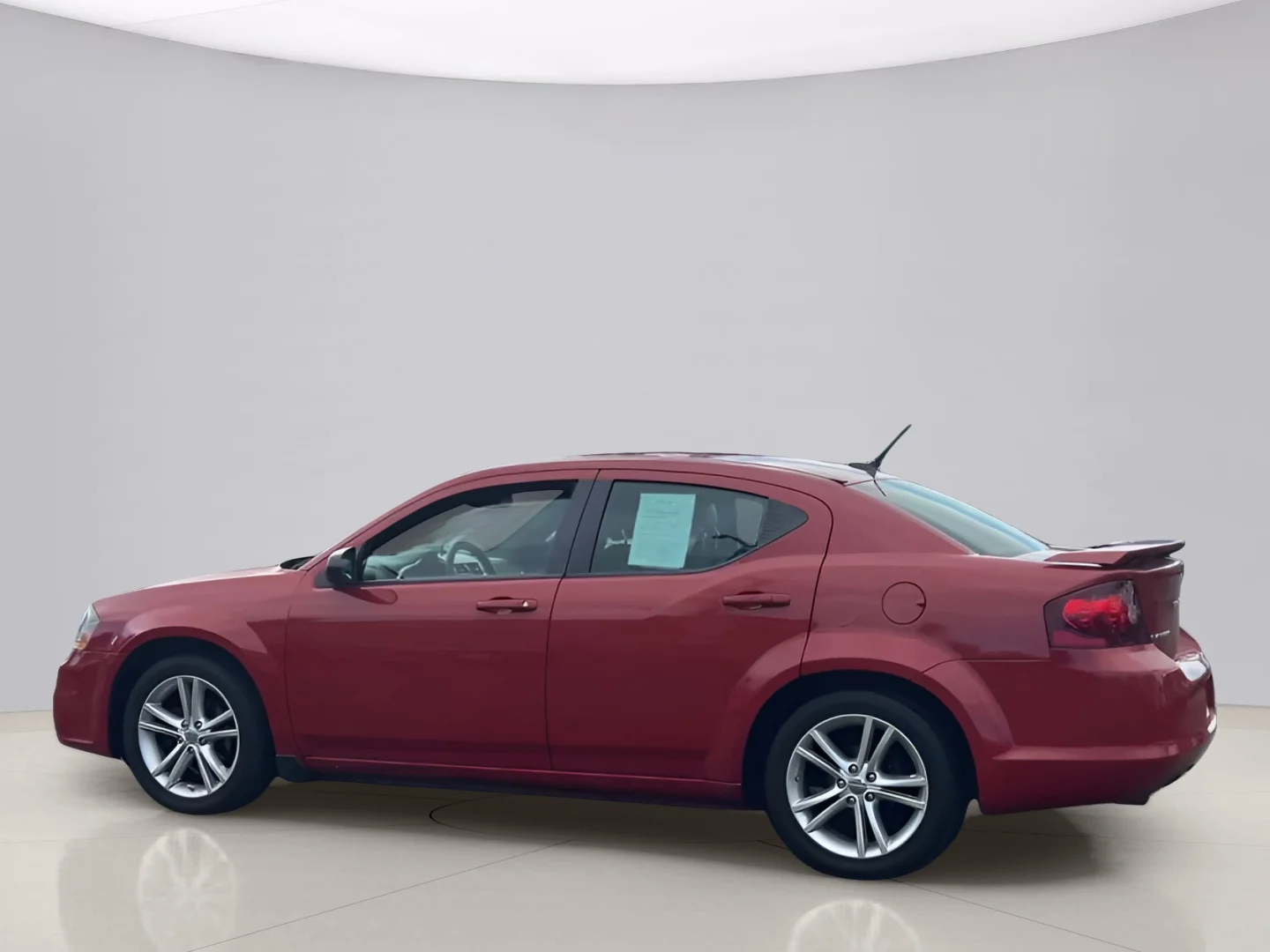 Used 2013 Red Dodge SEDAN image 4
