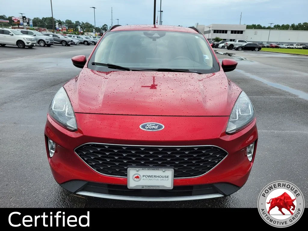 Used 2020 Red Ford SEL image 10