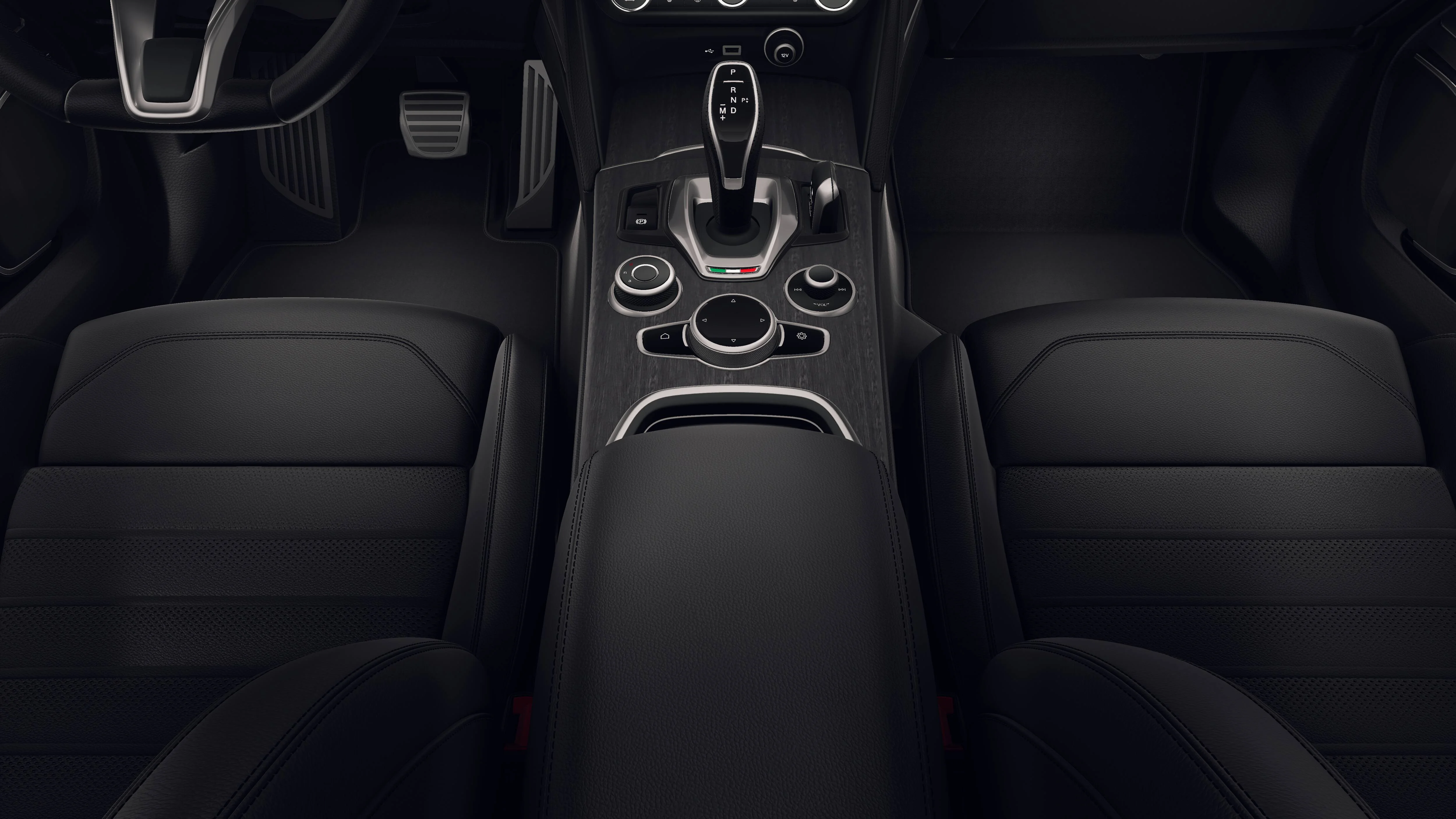 New 2026 Vulcano Black Metallic Exterior Paint Alfa Romeo  image 16