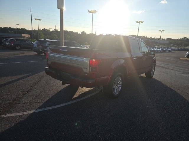 Used 2018 Red Ford Platinum image 3