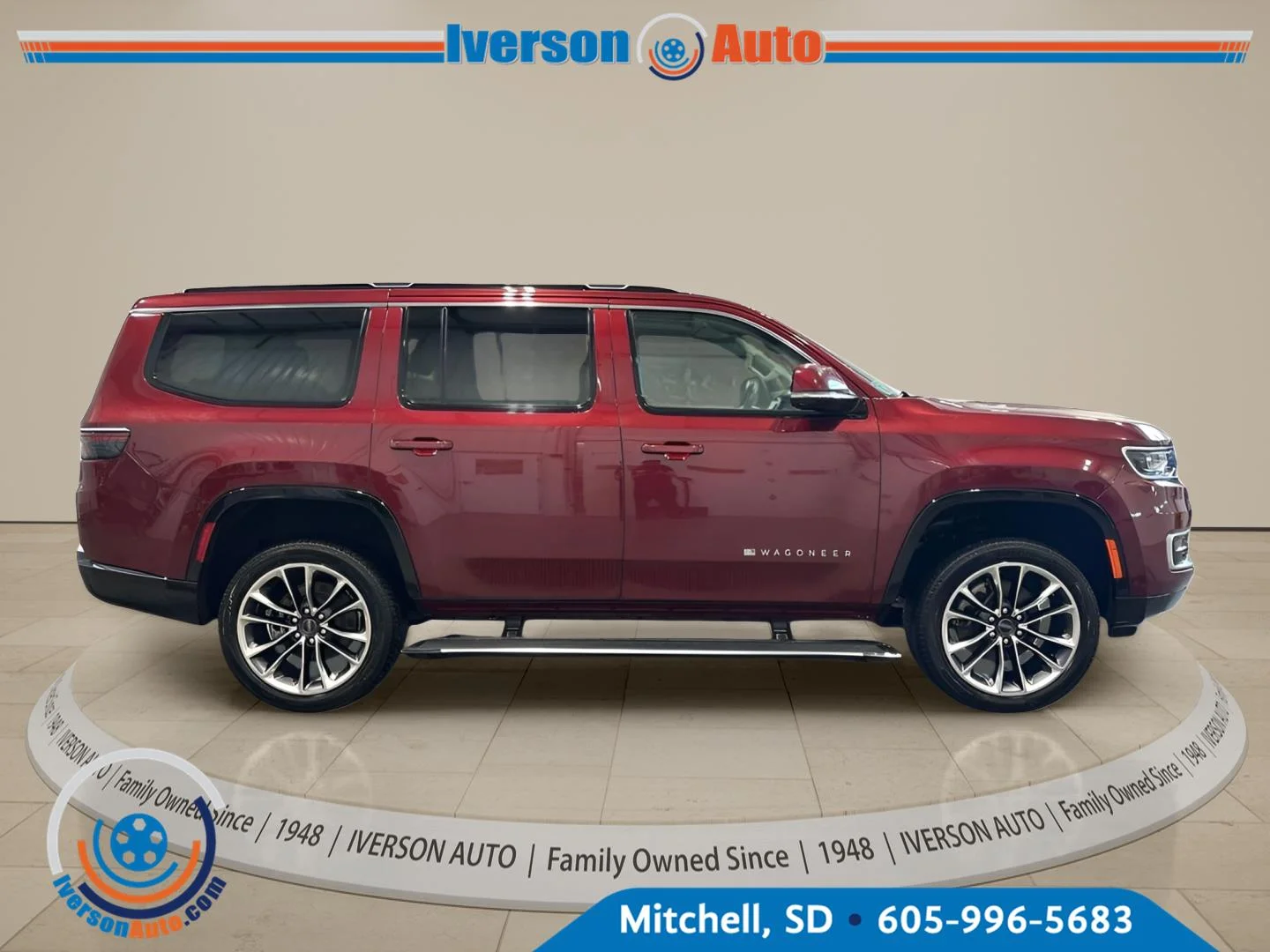 Used 2022 Velvet Red Pearlcoat Jeep Series III image 8