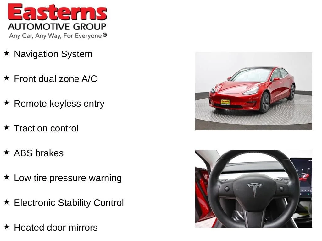 Used 2018 Red Tesla Long Range image 12
