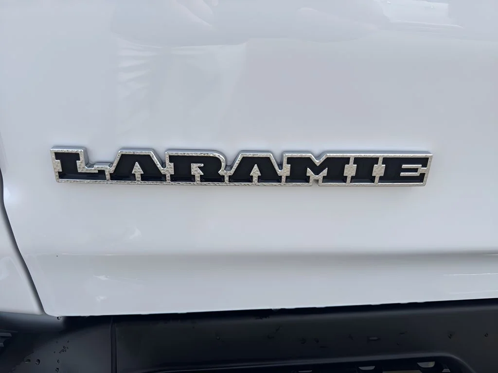 Used 2025 Bright White Clearcoat Ram Laramie image 9