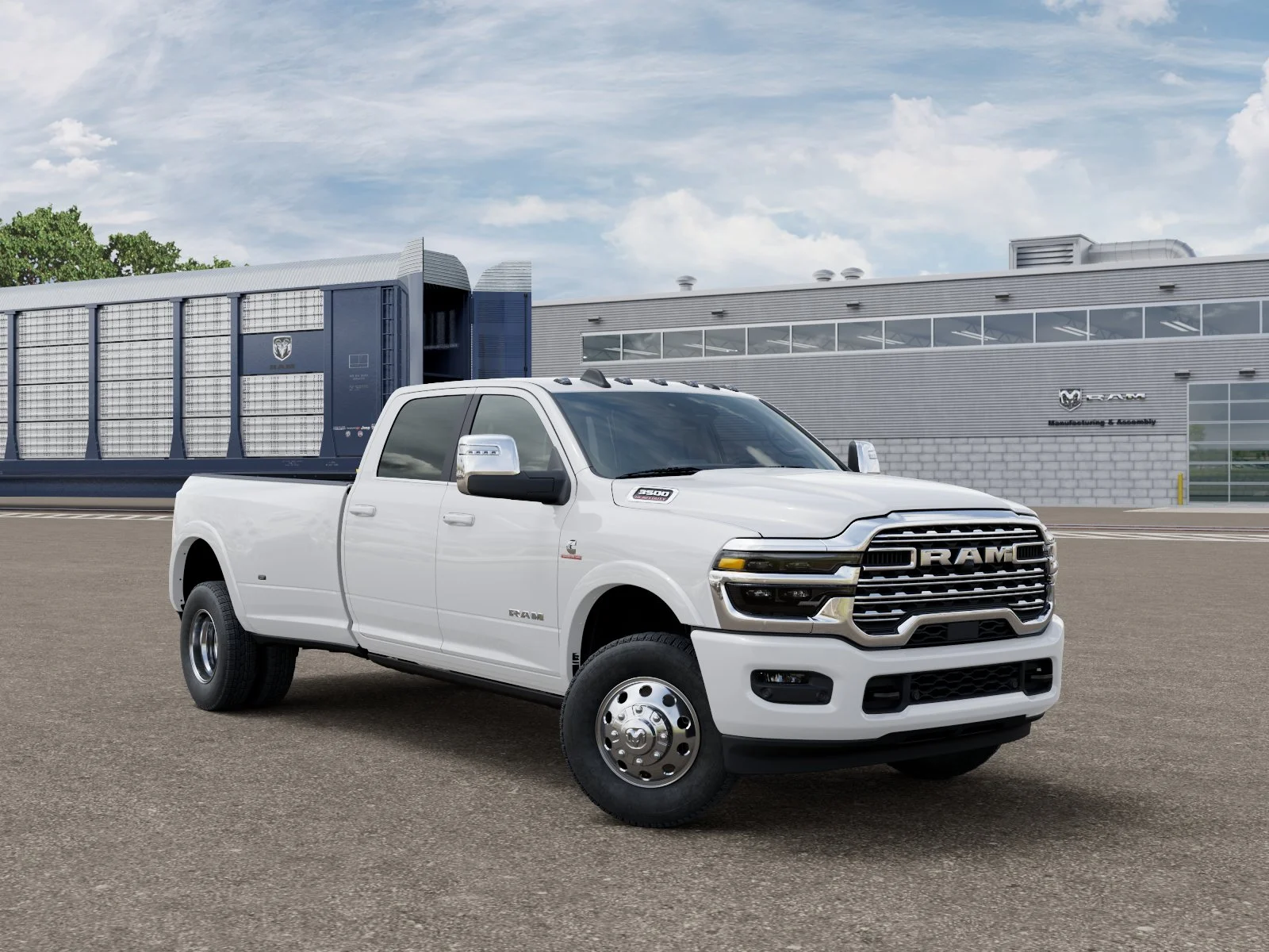 New 2027 Bright White Clearcoat RAM Limited image 5