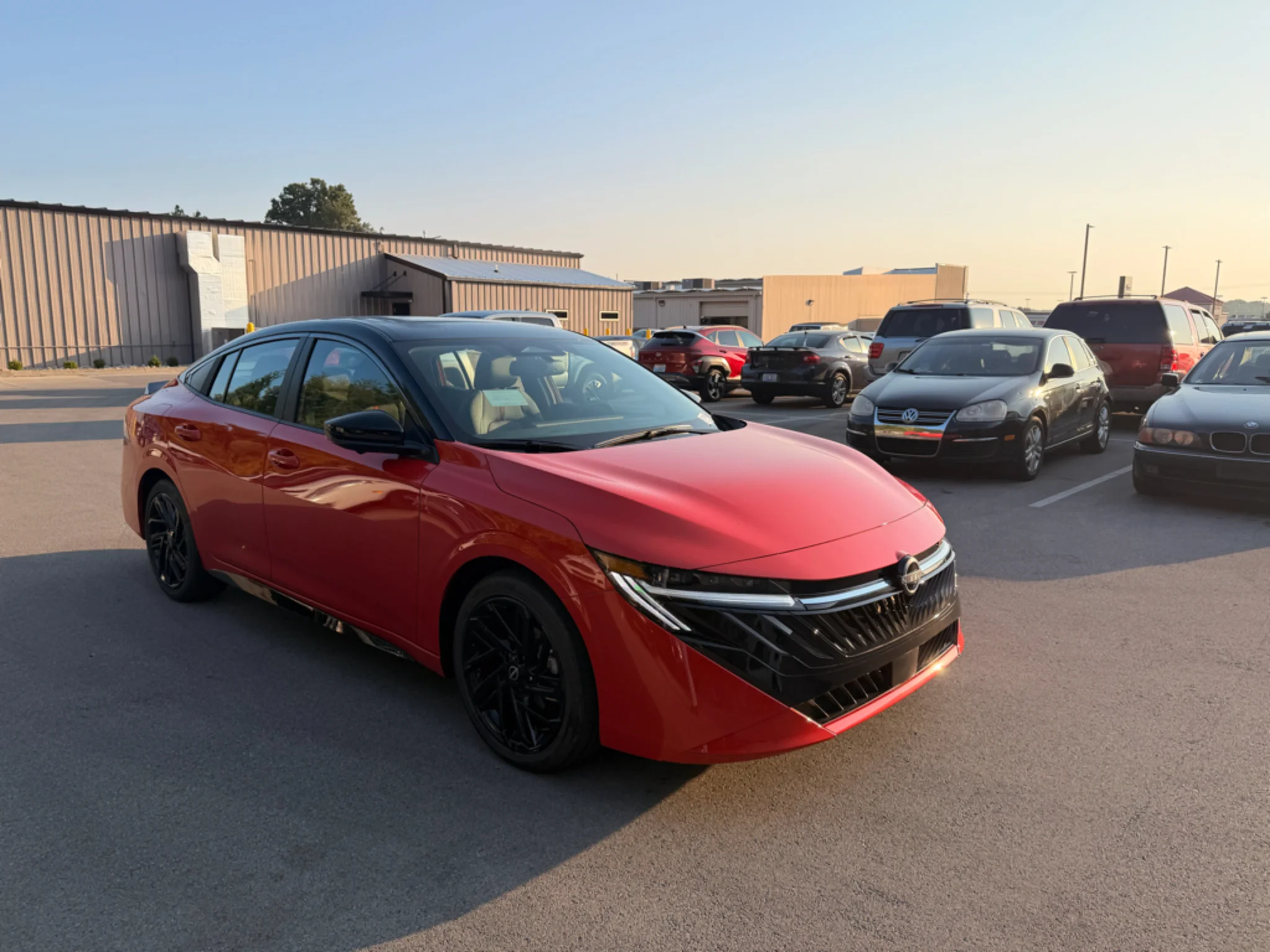 New 2027 Energetic Ember/Super Black Nissan SR image 3