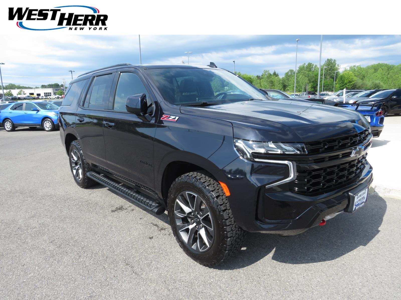 Used 2023 Midnight Blue Metallic Chevrolet Z71 image 1