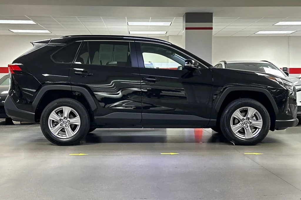Certified Used 2025 Black Toyota XLE image 3
