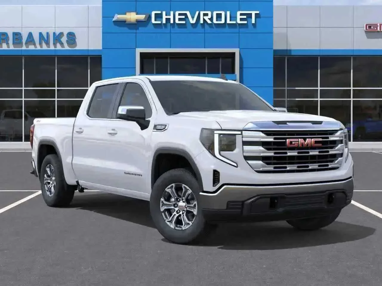 New 2026 Summit White GMC SLE image 7