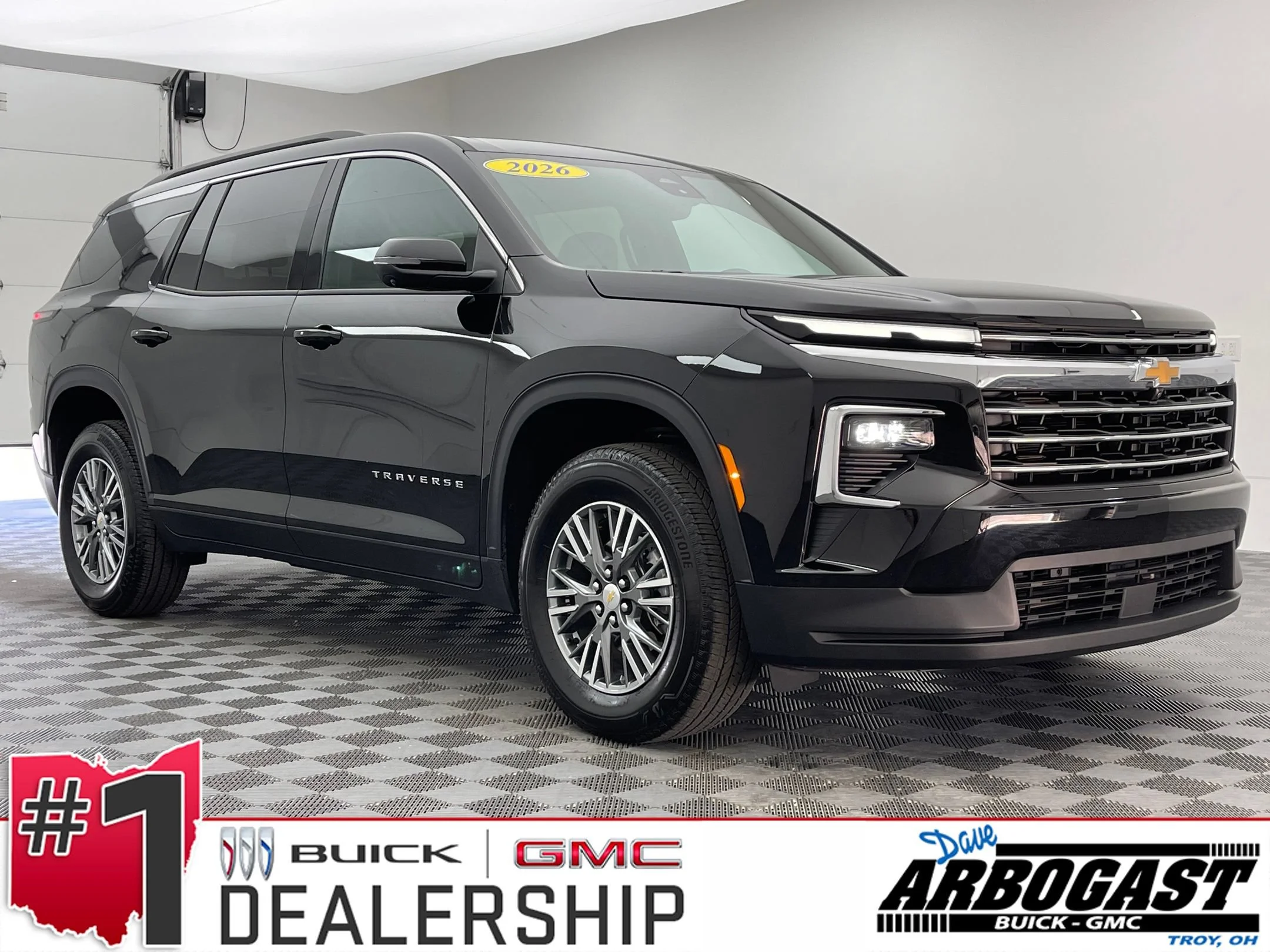 Used 2026 Mosaic Black Metallic Chevrolet LT image 1
