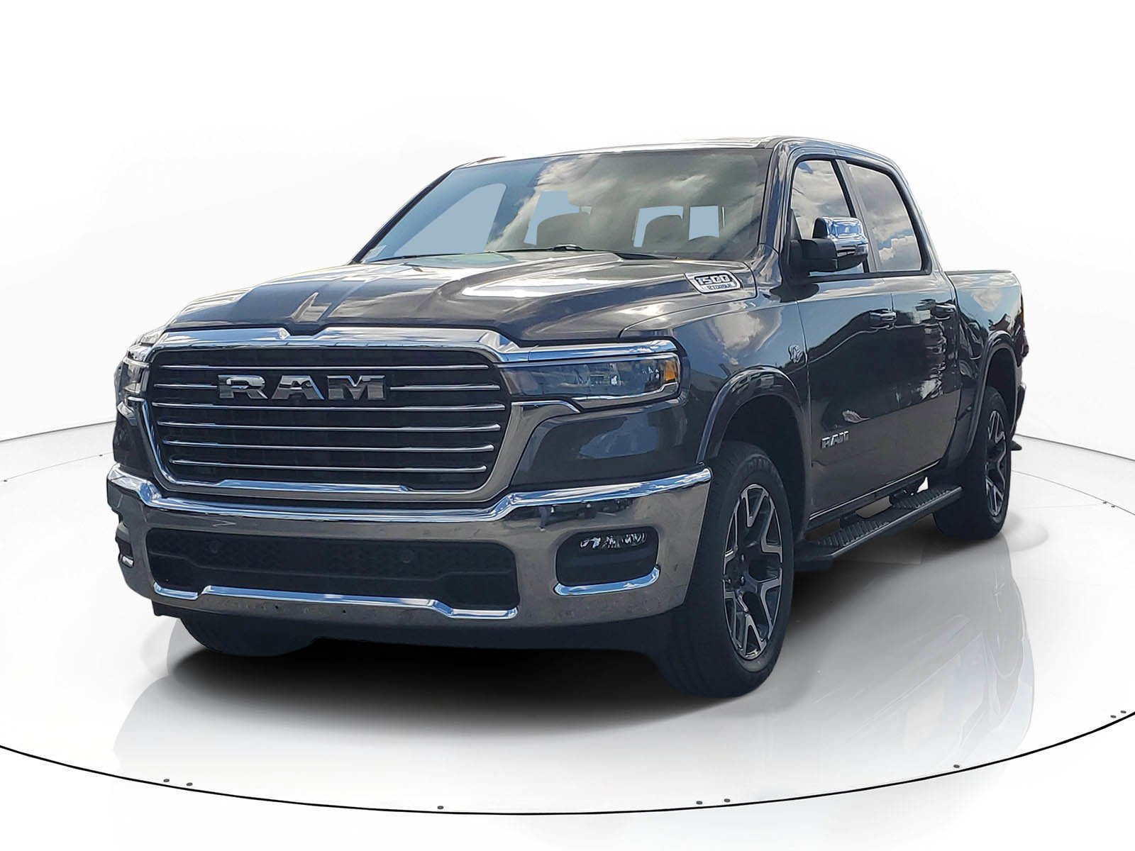 New 2026 Granite Crystal Metallic Clear-Coat Exterior Paint RAM Laramie image 1