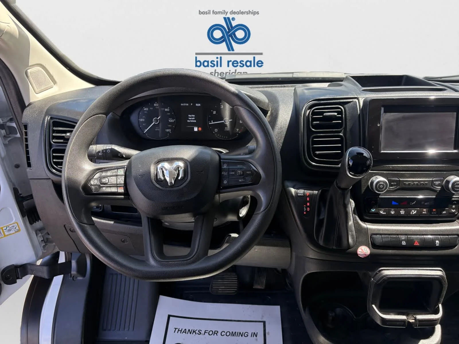 Used 2025 Bright White Clearcoat Ram Tradesman image 10