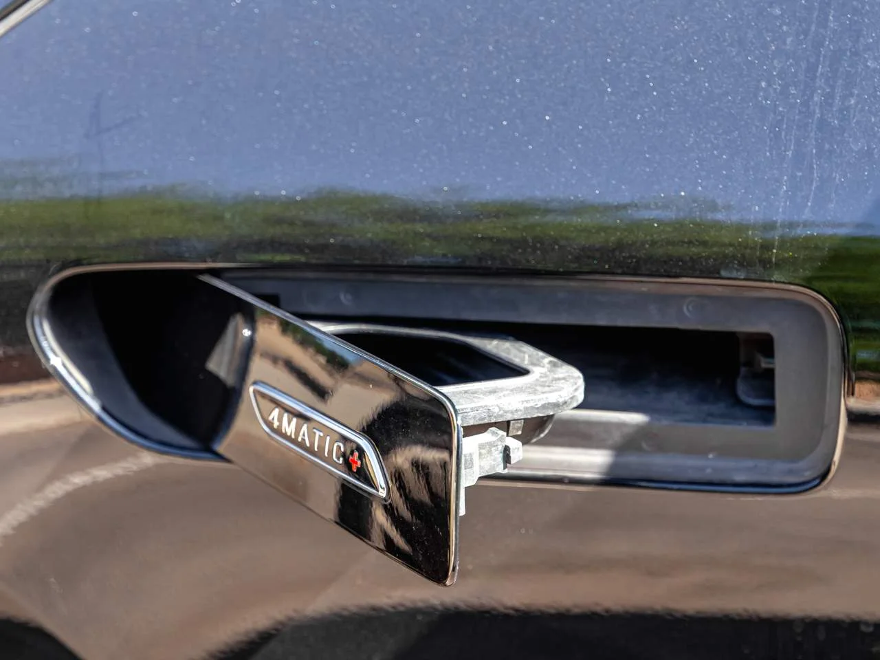 Used 2022 Obsidian Black Metallic Mercedes-Benz AMG® EQS image 38