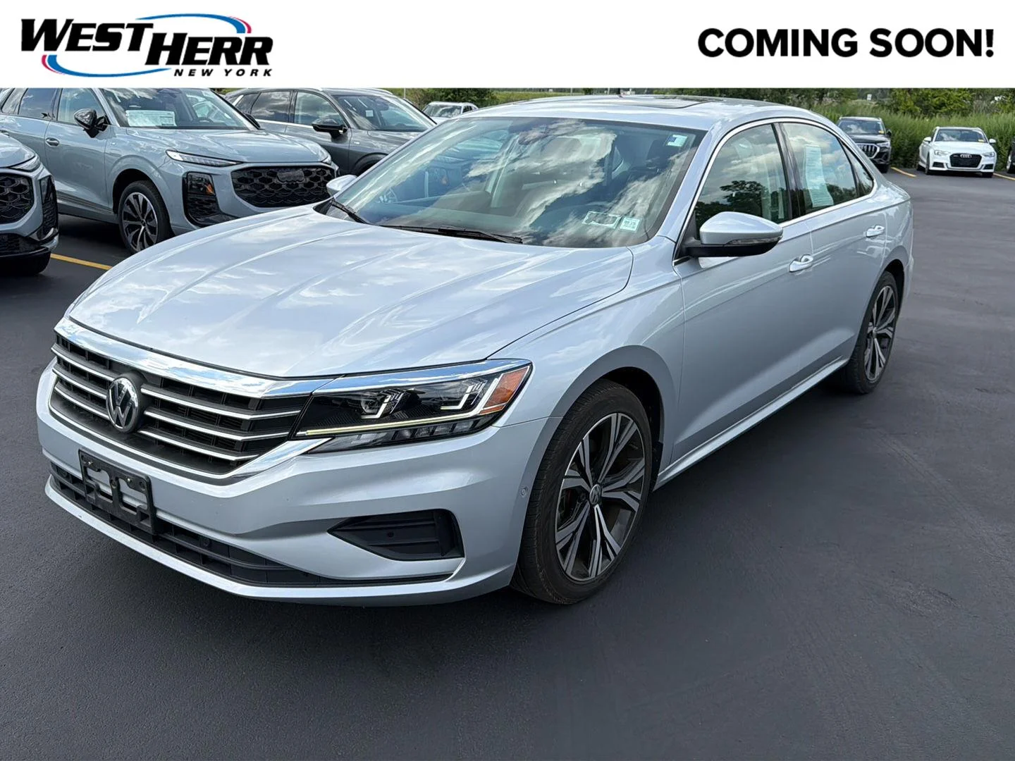 Used 2020 Platinum Gray Metallic Volkswagen 2.0T SEL image 1