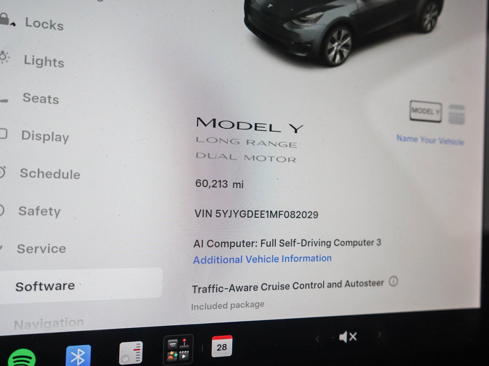 Used 2021 Gray Tesla Long Range image 28