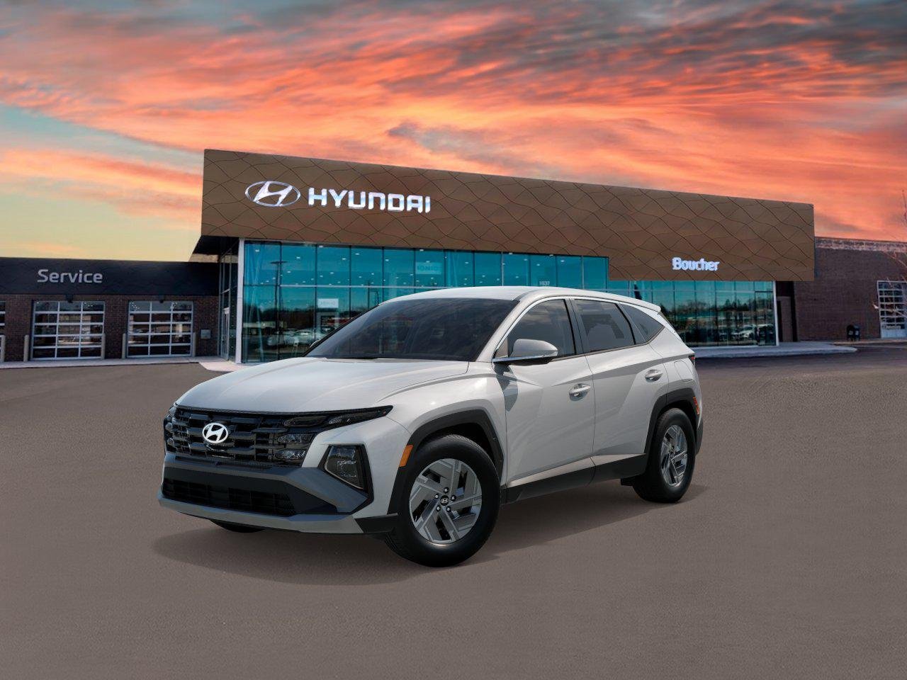 New 2026 Creamy White Pearl Hyundai Blue image 1