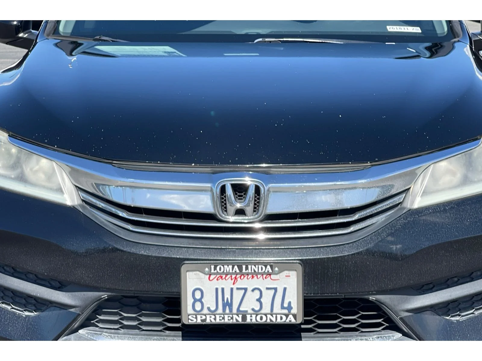 Used 2017 Crystal Black Pearl Honda LX image 13
