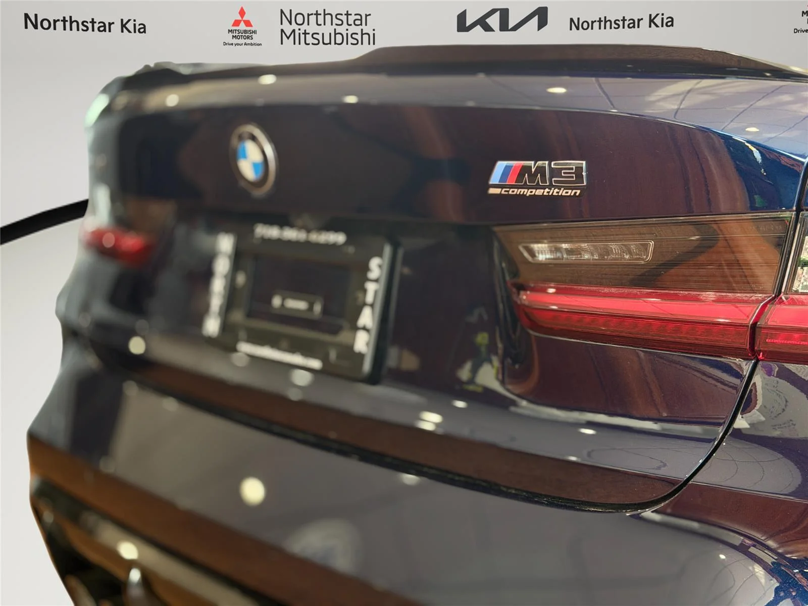 Used 2025 Tanzanite Blue II Metallic BMW Competition xDrive image 29