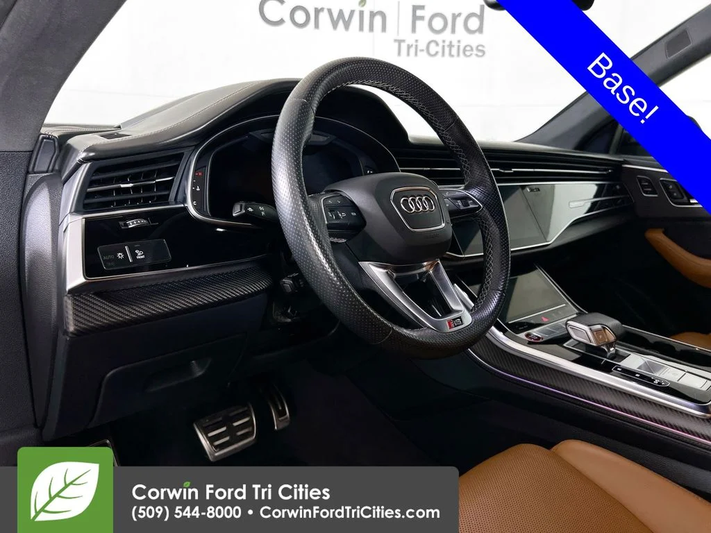 Used 2023 Glacier White Metallic Audi 4.0T image 3