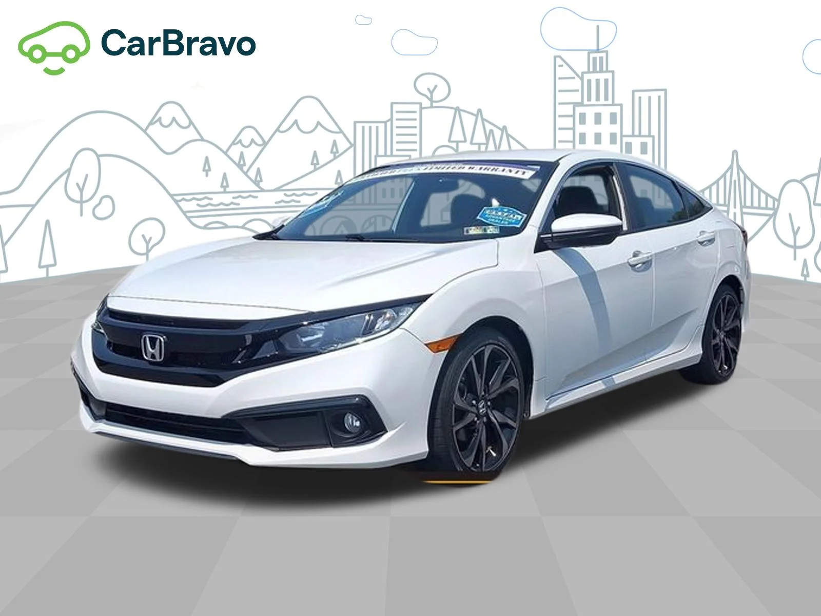 Used 2019 White Honda Sport image 9