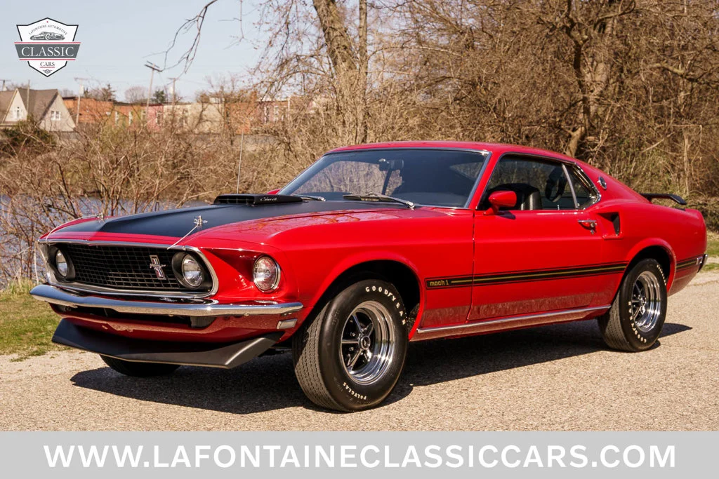 Used 1969 Red Ford Mach 1 image 27