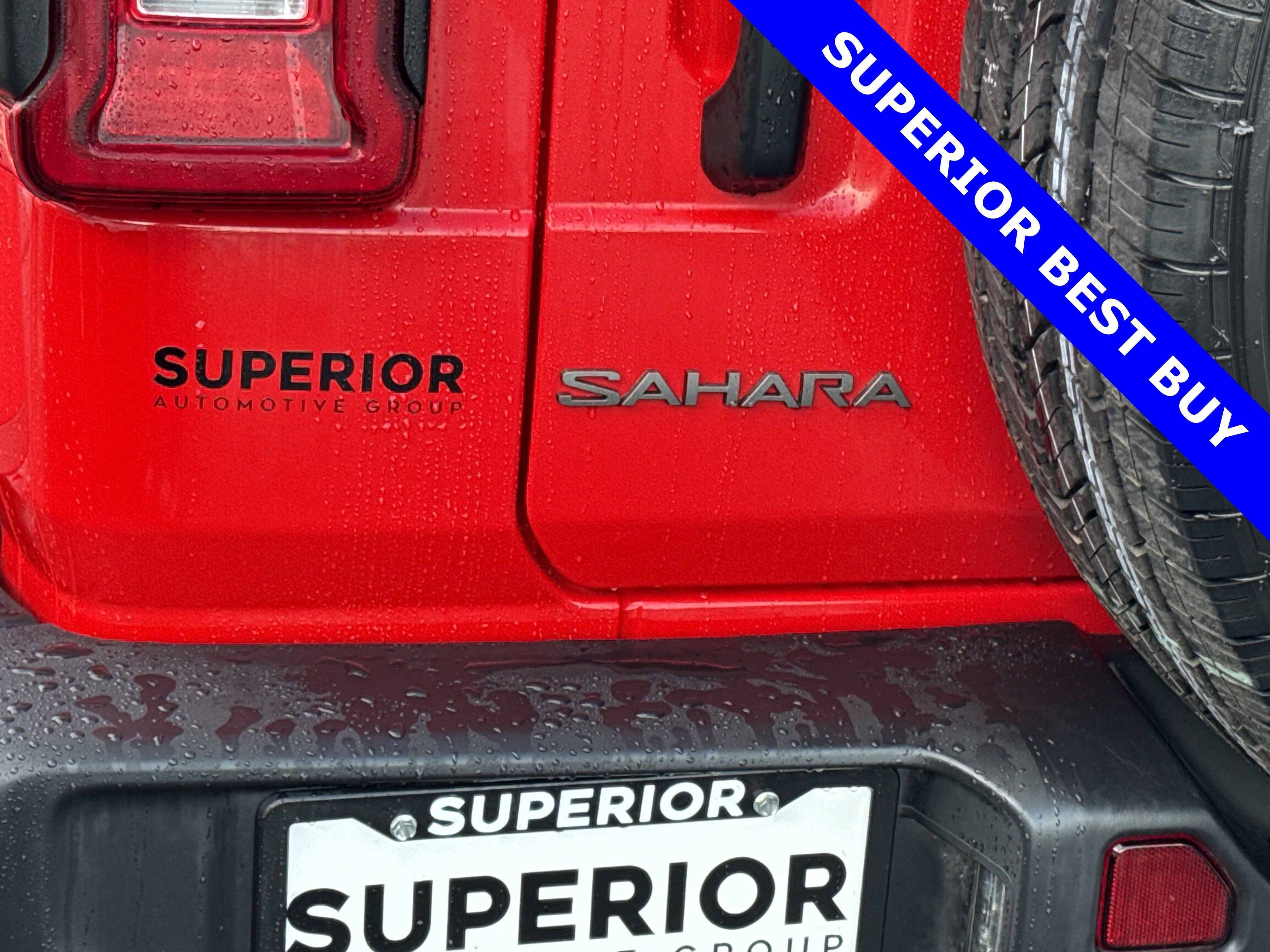 Used 2025 Firecracker Red Clearcoat Jeep Sahara 4WD image 9