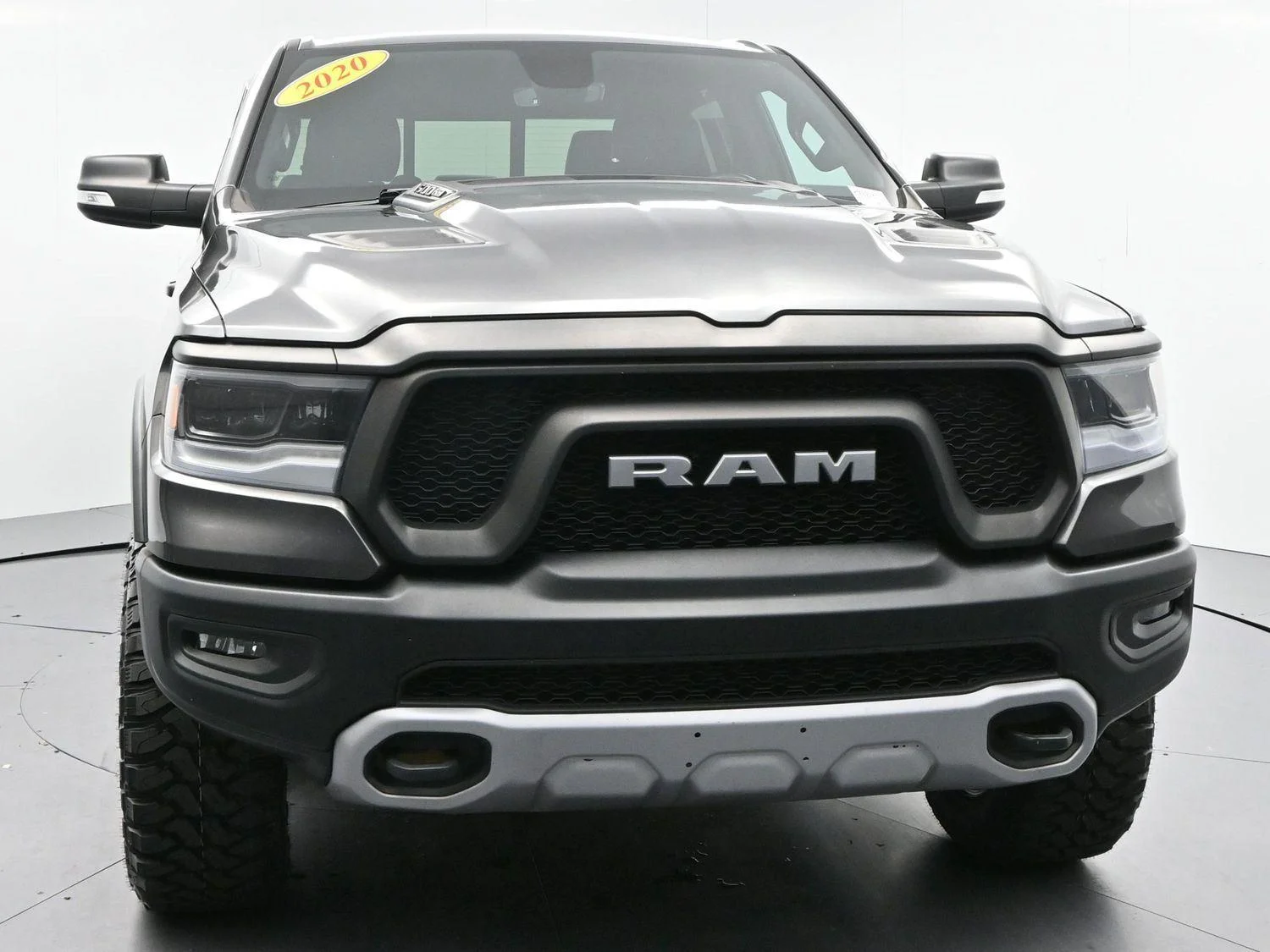 Used 2020 Granite Crystal Metallic Clearcoat Ram Rebel image 2